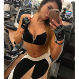 White Design Leggings