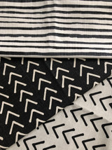 Mudcloth Upholstery Fabric by the yard / Home Decor Fabric / Cotton Upholstery Fabric / Heavy weight fabric / White Mudcloth Fabric