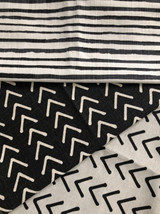 Mudcloth Upholstery Fabric by the yard / Home Decor Fabric / Black Upholstery Fabric / Heavy weight fabric / Black Mudcloth Fabric