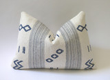 12x18 Navy Grey Pillow Cover / 12x18 Lumbar Cover / 12x18 Decorative Throw Pillow Case / Ivory 12x18 / Navy 12x18 / Grey 12x18