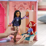Disney Princess Castle, Doll House and 16 Accessories with 6 Pieces of Furniture