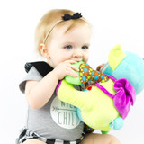 Yummy Buddy™ Teether Plush Sensory Toy - Glow in the Dark Hands