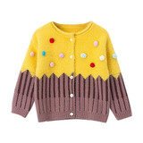 Toddler Knit Crochet Sweater