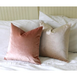 Blush Velvet Pillow Cover / Pink Velvet Pillow Cover / Rose Quartz pillow cover / 12x21 14x36 24x24 22x22 Blush Pink