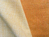 7 yards Orange upholstery fabric / Orange Linen / Woven Orange Fabric / Heavy weight Upholstery material