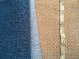 7 yards Orange upholstery fabric / Orange Linen / Woven Orange Fabric / Heavy weight Upholstery material