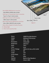 Portable 1080p HDMI Monitor