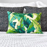 Navy Chevron Pillow Cover: Available in 10 Sizes