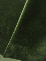 Cypress Green Upholstery Fabric by the yard / Dark Green Velvet Home Fabric / High End Upholstery Velvet / Vintage Upholstery Velvet