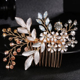Crystal Peals Hair Combs Bridal Hair Clips