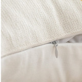 Embroidery Geometric Cotton Square  Pillow Cover