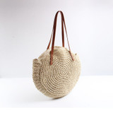 Straw Woven Beach Bag
