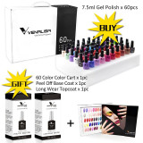Nail Art Design Soak off UV Mirror Gel Nail Polish Gel Lacquer Varnishes kit