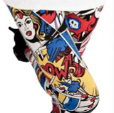 Comic Leggings - Cartoon Prints