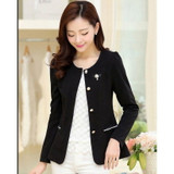 Blazer Women 2019 Corsage 4XL 5XXXXXL Plus Size Formal Lady Blazers Jackets for Woman Work Wear Coat Jaqueta Top Feminino