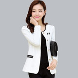 Blazer Women 2019 Corsage 4XL 5XXXXXL Plus Size Formal Lady Blazers Jackets for Woman Work Wear Coat Jaqueta Top Feminino