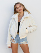 European and American Autumn and Winter Warm Fleece Jacket Coats and Jackets Women