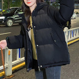 2020 Korean Style Hooded Winter Jacket Women Fashion Women's Winters Coats Thick Cotton Parka Oversize Loose Jackets