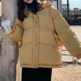 2020 Korean Style Hooded Winter Jacket Women Fashion Women's Winters Coats Thick Cotton Parka Oversize Loose Jackets