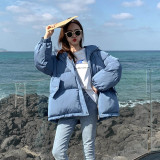 2020 Korean Style Hooded Winter Jacket Women Fashion Women's Winters Coats Thick Cotton Parka Oversize Loose Jackets