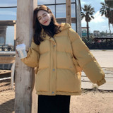 2020 Korean Style Hooded Winter Jacket Women Fashion Women's Winters Coats Thick Cotton Parka Oversize Loose Jackets