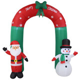 Christmas Inflatable - 240cm LED Light Archway