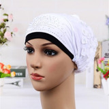 Fashion Women Muslim Stretch Turban Hat Chemo Cap Hair Loss Head Scarf Hijab Cap Fashion Women Muslim Stretch Turban Hat Chemo Cap Hair Loss Head Scarf Hijab Cap