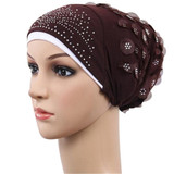 Fashion Women Muslim Stretch Turban Hat Chemo Cap Hair Loss Head Scarf Hijab Cap Fashion Women Muslim Stretch Turban Hat Chemo Cap Hair Loss Head Scarf Hijab Cap