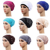 Fashion Women Muslim Stretch Turban Hat Chemo Cap Hair Loss Head Scarf Hijab Cap Fashion Women Muslim Stretch Turban Hat Chemo Cap Hair Loss Head Scarf Hijab Cap