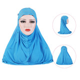 Fashion Rhinestones Bead Decor Women's Muslim Turban Hijab Head Wrap Headscarf Fashion Rhinestones Bead Decor Women's Muslim Turban Hijab Head Wrap Headscarf