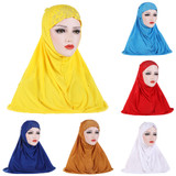 Fashion Rhinestones Bead Decor Women's Muslim Turban Hijab Head Wrap Headscarf Fashion Rhinestones Bead Decor Women's Muslim Turban Hijab Head Wrap Headscarf