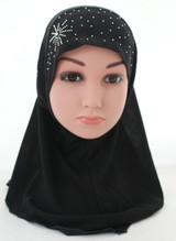 Muslim Kids Girls Hijab Islamic Arab School Headwear Underscarf Scarf Wrap  Middle East Rhinestone Flower Ramadan Headwear Cap Muslim Kids Girls Hijab Islamic Arab School Headwear Underscarf Scarf Wrap  Middle East Rhinestone Flower Ramadan Headwear Cap