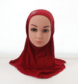 Muslim Kids Girls Hijab Islamic Arab School Headwear Underscarf Scarf Wrap  Middle East Rhinestone Flower Ramadan Headwear Cap Muslim Kids Girls Hijab Islamic Arab School Headwear Underscarf Scarf Wrap  Middle East Rhinestone Flower Ramadan Headwear Cap