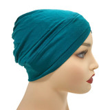 Modal Muslim Headscarf Women Criss Cross Tube Hat Underscarf Islamic Inner Cap Lady Hat Muslim Hijab