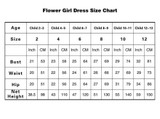 Lace Flower Girl Dresses Kids Wedding Party