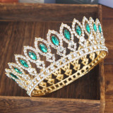Crystal Queen Tiara Crown Wedding Bridal Pageant Diadem For Bride Tiaras and Crowns Headpiece Women