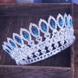 Crystal Queen Tiara Crown Wedding Bridal Pageant Diadem For Bride Tiaras and Crowns Headpiece Women