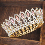 Crystal Queen Tiara Crown Wedding Bridal Pageant Diadem For Bride Tiaras and Crowns Headpiece Women