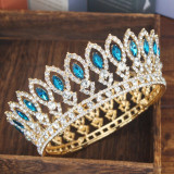 Crystal Queen Tiara Crown Wedding Bridal Pageant Diadem For Bride Tiaras and Crowns Headpiece Women