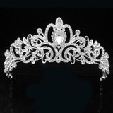 Fashion Crystal Wedding Bridal Jewelry Sets Tiara Crown Earring Necklace Bride Women Pageant Prom Jewelry Set Hair Ornaments Fashion Crystal Wedding Bridal Jewelry Sets Tiara Crown Earring Necklace Bride Women Pageant Prom Jewelry Set Hair Ornaments