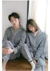 Lovers Couples Pajamas Cotton Long Sleeves and Pants Lovers Couples Pajamas Cotton Long Sleeves and Pants