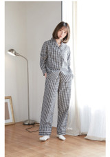Lovers Couples Pajamas Cotton Long Sleeves and Pants Lovers Couples Pajamas Cotton Long Sleeves and Pants