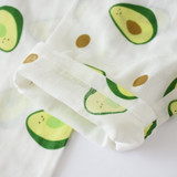 Cotton Pajama 2 Pcs with Avocado Printed