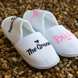 Pink Personalized Slippers