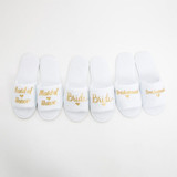 Pink Personalized Slippers