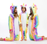 Rainbow Unicorn One piece Pajamas Set