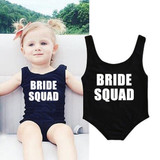 BRIDE SQUAD Custom One Piece Swimsuits