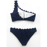 Women's One Shoulder Two piece swimsuits