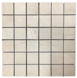 CREMA MARFIL 2" X 2" MOSAIC