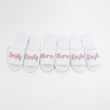 Waffled Personalized Slippers